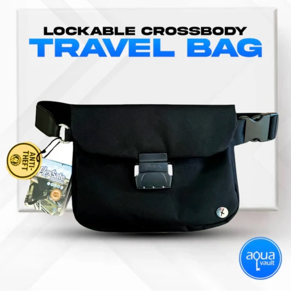 Flex Safe Travel Crossbody Bag